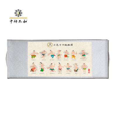 사무실과 가족을 위한 스크롤 벽 전통 중국 의학 차트