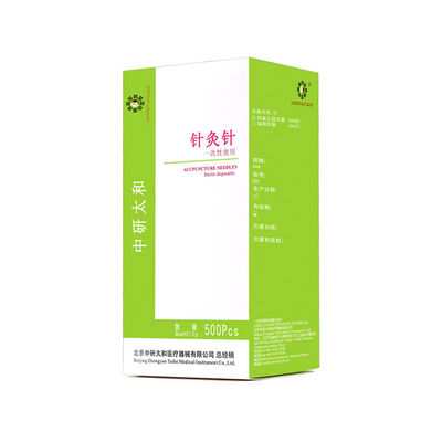 500pcs 일회용 침술 바늘 중국 침술 바늘