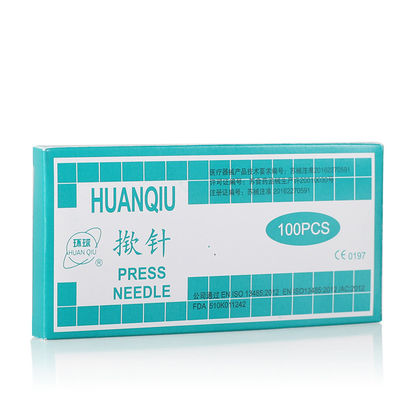 품질  Professional Acupuncture Press Needles Disposable Sterile Press Tack Needles 공장