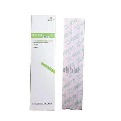 0.20mm~0.40mm 안전한 일회용 얼굴 침술 바늘