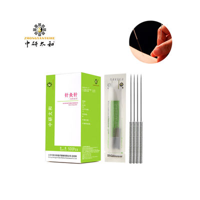 10mm 손잡이 길이 직선 침술 통증 완화 및 전통 중국 의학에 대한 내피 나늘