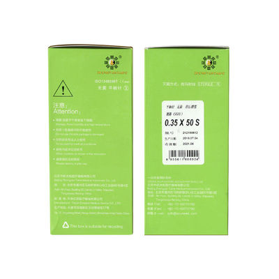 핸들 지름 1.5mm 침술용 내피 주사기 최고 수준의 내구성
