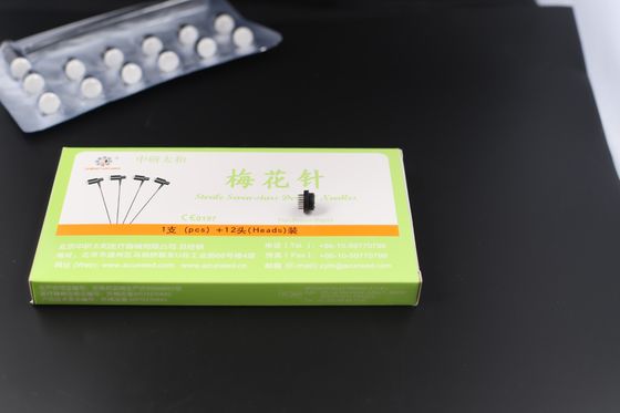 15cm 멸균 피부 매화 침 - 침술 치료용