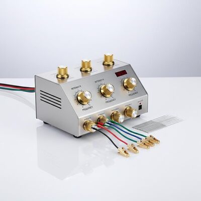 골든 TCM 클리닉 장비 스테인리스 스틸 전기 침술 장치 효과적인 전통 중국 의학 치료에 대한 의료 도구