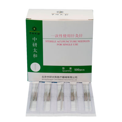 의학적 침술 스테인리스 스틸 침술 바늘