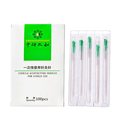 통증 없는 침술 치료를 위한 오래 지속되는 날카로운 바늘 13mm/25mm/30mm/40mm/50mm/60mm/75mm