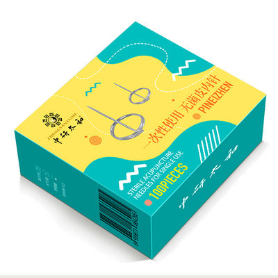 10mm 손잡이 길이의 은색 마감 처리된 미용 및 의료용 경피 침