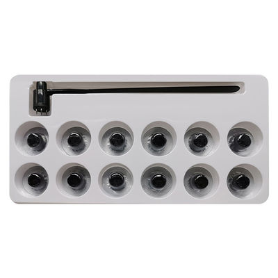 15cm 비생성 프로 프로 플룸 블로섬 바늘 필수 신체 개선 도구 12pcs/박스