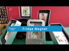 3D 사용자 정의 냉장고 자석, 크리스탈 유리 기념품 냉장고 자석